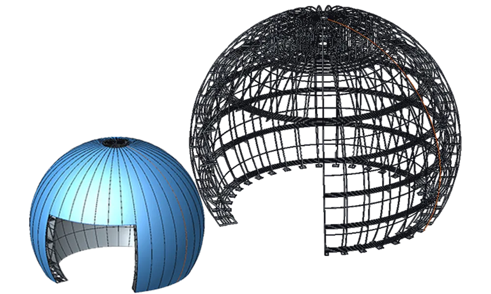 Куполообразный светодиодный экран (11)