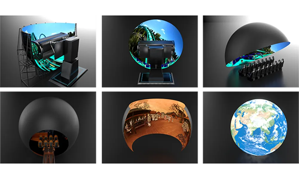 Куполообразный светодиодный экран (8)