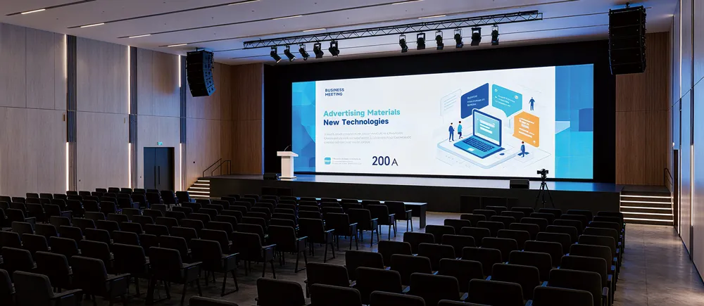 Решение для конференц-экранов на основе светодиодных дисплеев (10)
