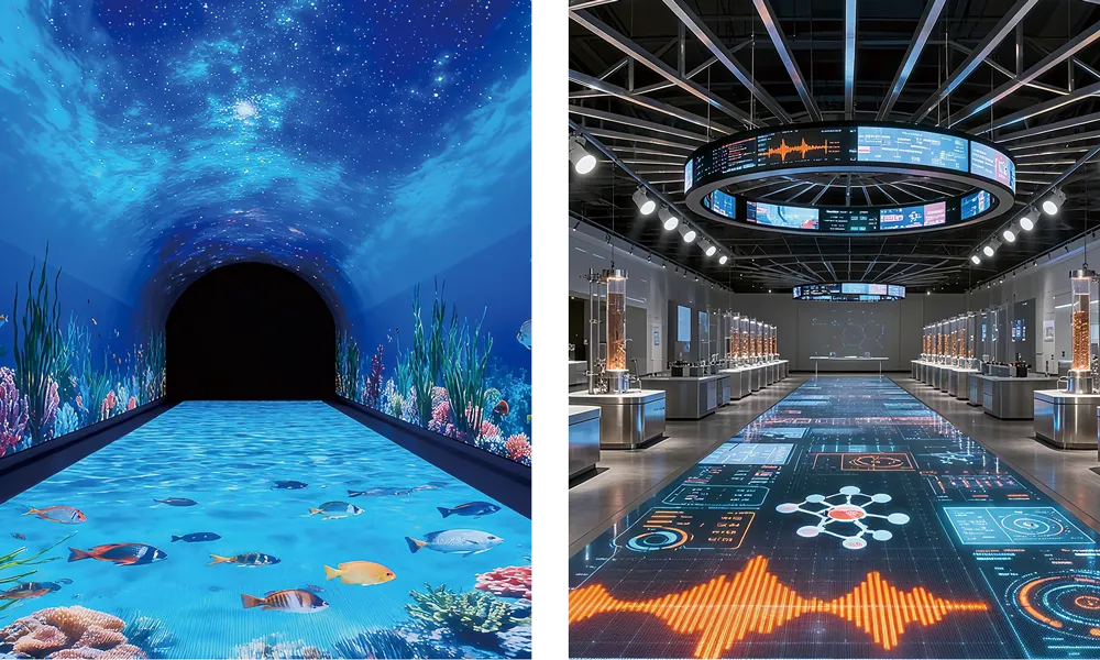 Светодиодные напольные панели (12)