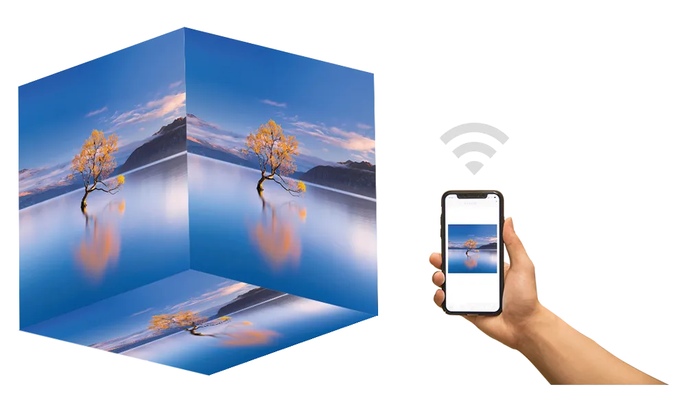 Светодиодный экран «Волшебный куб» (8)