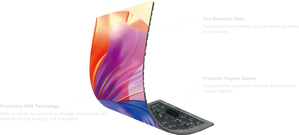 Светодиодный экран для ресепшена (2)