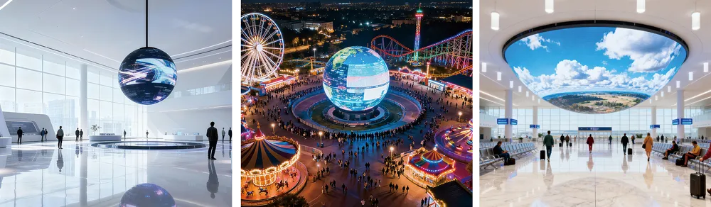 Сферический светодиодный экран (12)